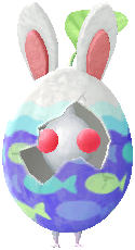 white Special Bunny Egg pikmin