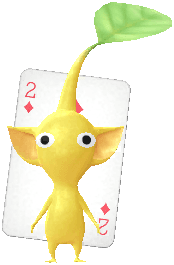 yellow Special Playing Card pikmin