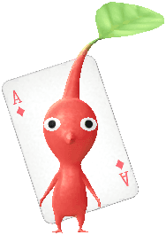red Special Playing Card pikmin