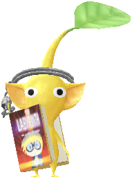 yellow Library Or Bookstore Tiny Book pikmin