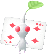 white Special Playing Card pikmin
