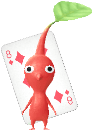 red Special Playing Card pikmin