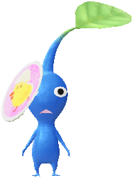 blue Special Spring Sticker pikmin