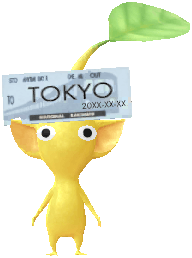 yellow Station Ticket pikmin