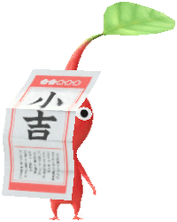red Shrines and Temples Fortune (A Little Lucky) pikmin