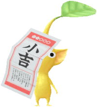 yellow Shrines and Temples Fortune (A Little Lucky) pikmin